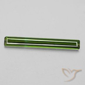2.08ct Naturale Verde scuro Tormalina, Taglio smeraldo, VS