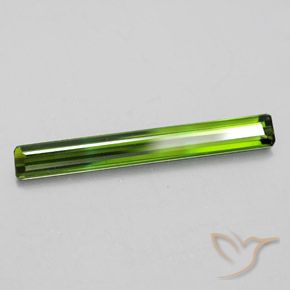 Tormalina Verde scuro naturale da 2.08 ct, Ottagonale / Taglio smeraldo, VS