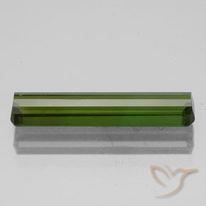 Tormalina Verde scuro naturale da 2.40 ct, Ottagonale / Taglio smeraldo, VVS