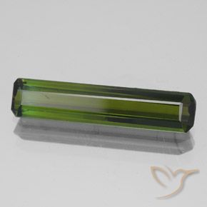Tormalina Verde scuro naturale da 2.56 ct, Ottagonale / Taglio smeraldo, SI