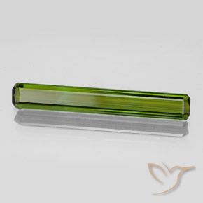 Tormalina Verde giallastro naturale da 2.14 ct, Ottagonale / Taglio smeraldo, VVS-VS