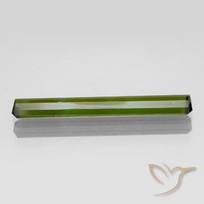 Tormalina Verde giallastro naturale da 2.14 ct, Ottagonale / Taglio smeraldo, VVS-VS