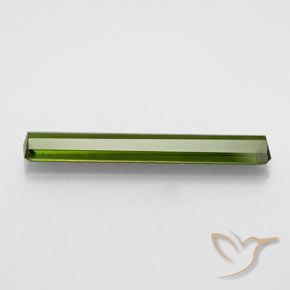 Tormalina Verde scuro naturale da 2.32 ct, Ottagonale / Taglio smeraldo, VVS