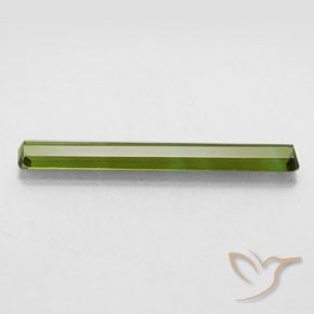 Tormalina Alghe Verdi naturale da 2.56 ct, Ottagonale / Taglio smeraldo, VVS