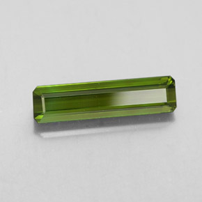 Tormalina naturale verde da 2,04 ct, taglio smeraldo, VVS-VS