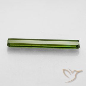 Tormalina Verde scuro naturale da 2.03 ct, Ottagonale / Taglio smeraldo, VS-SI