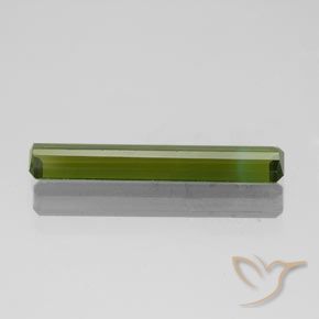 Tormalina Verde foresta naturale da 1.14 ct, Ottagonale / Taglio smeraldo, VVS