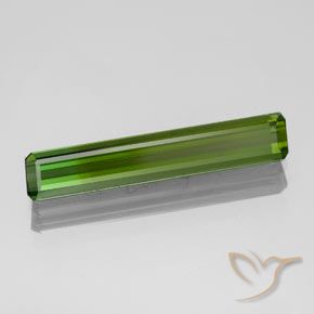 Tormalina Alghe Verdi naturale da 1.52 ct, Ottagonale / Taglio smeraldo, VVS