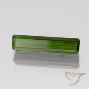 Tormalina Verde foresta naturale da 1.47 ct, Ottagonale / Taglio smeraldo, VVS-VS