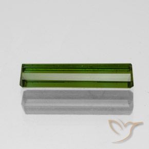 Tormalina Verde foresta naturale da 1.47 ct, Ottagonale / Taglio smeraldo, VVS-VS