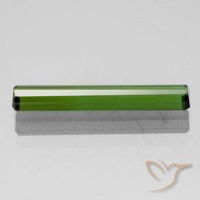 Tormalina Alghe Verdi naturale da 1.38 ct, Ottagonale / Taglio smeraldo, VVS-VS