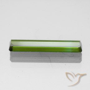 Tormalina Verde giallastro naturale da 1.45 ct, Ottagonale / Taglio smeraldo, VVS-VS