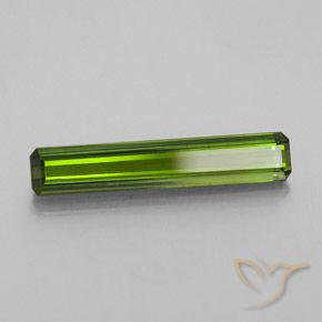 Tormalina Verde medio naturale da 1.62 ct, Ottagonale / Taglio smeraldo, VS-SI