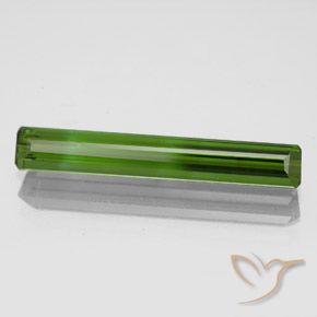 Tormalina Verde scuro naturale da 1.83 ct, Ottagonale / Taglio smeraldo, VVS-VS