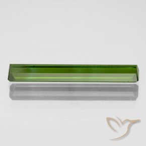 Tormalina Verde scuro naturale da 1.83 ct, Ottagonale / Taglio smeraldo, VVS-VS
