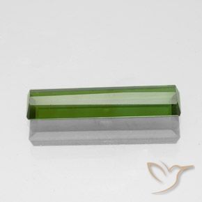 Tormalina Alghe Verdi naturale da 1.24 ct, Ottagonale / Taglio smeraldo, VS