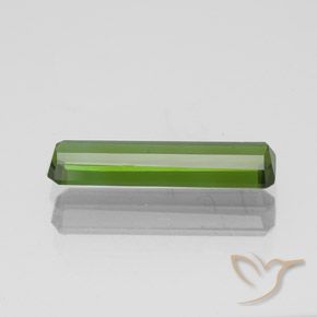 Tormalina Verde scuro naturale da 1.10 ct, Ottagonale / Taglio smeraldo, VS