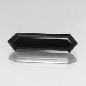 Tormalina naturale nero da 10,00 ct, forma fantasia, opaco
