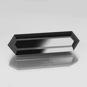 Tormalina naturale nero da 45,45 ct, forma fantasia, opaco