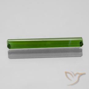 Tormalina Verde scuro naturale da 1.40 ct, Ottagonale / Taglio smeraldo, VS