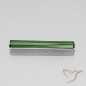 Tormalina Verde medio-scuro naturale da 2.48 ct, Taglio smeraldo, SI