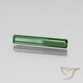 Tormalina Verde medio naturale da 2.51 ct, Ottagonale / Taglio smeraldo, VVS