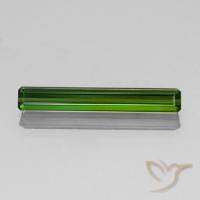 Tormalina Verde terroso naturale da 2.69 ct, Ottagonale / Taglio smeraldo, VVS-VS