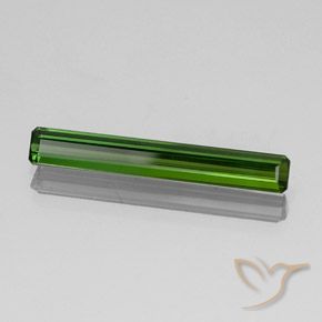Tormalina Verde terroso naturale da 2.69 ct, Ottagonale / Taglio smeraldo, VVS-VS