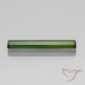Tormalina Verde terroso naturale da 2.69 ct, Ottagonale / Taglio smeraldo, VVS-VS