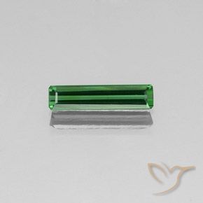 1.29ct Naturale Verde chiaro Tormalina, Taglio smeraldo, VS