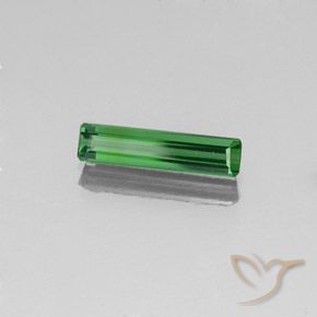 Tormalina Verde chiaro naturale da 1.29 ct, Ottagonale / Taglio smeraldo, VS
