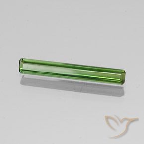 Tormalina Verde medio naturale da 1.26 ct, Ottagonale / Taglio smeraldo, VVS-VS