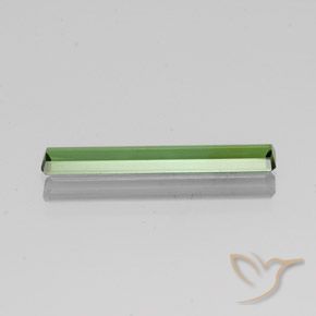 Tormalina Verde medio naturale da 1.26 ct, Ottagonale / Taglio smeraldo, VVS-VS