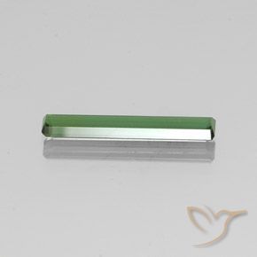 Tormalina Verde medio naturale da 1.38 ct, Ottagonale / Taglio smeraldo, VS-SI