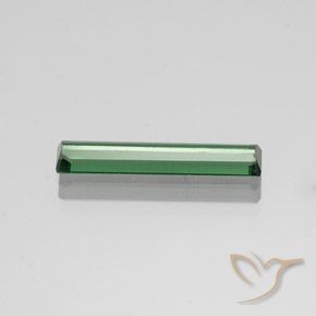 Tormalina Verde naturale da 1.66 ct, Ottagonale / Taglio smeraldo, VVS-VS
