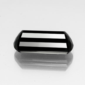 Tormalina naturale nero da 13,07 ct, forma fantasia, opaco