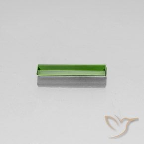 Tormalina Verde scuro naturale da 1.35 ct, Ottagonale / Taglio smeraldo, VVS-VS