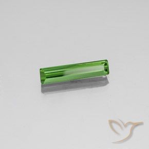 Tormalina Verde naturale da 1.93 ct, Ottagonale / Taglio smeraldo, VVS-VS