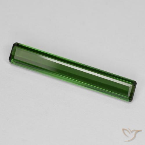 Tormalina Verde terroso naturale da 1.81 ct, Ottagonale / Taglio smeraldo, VVS