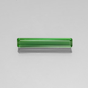 Tormalina naturale verde da 1,88 ct, taglio smeraldo, VVS-VS