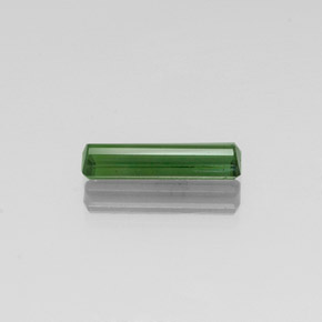 Tormalina naturale verde da 1,48 ct, taglio smeraldo, VVS-VS