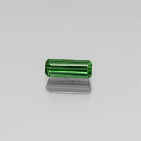 Tormalina Verde naturale da 1.03 ct, Taglio smeraldo, VS