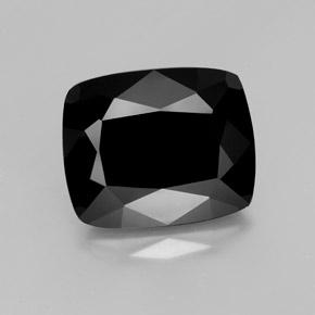 Tormalina Schorl naturale da 46.72 ct, Taglio a cuscino, Opaco