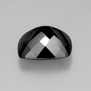 Tormalina Schorl naturale da 46.72 ct, Taglio a cuscino, Opaco