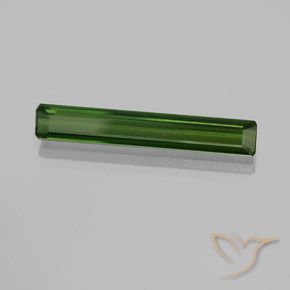 Tormalina Verde scuro naturale da 2.87 ct, Ottagonale / Taglio smeraldo, VVS-VS