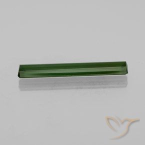 Tormalina Verde scuro naturale da 2.87 ct, Ottagonale / Taglio smeraldo, VVS-VS