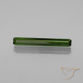 Tormalina Verde terroso naturale da 2.25 ct, Ottagonale / Taglio smeraldo, VVS