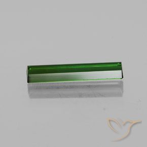 Tormalina Verde terroso naturale da 2.11 ct, Ottagonale / Taglio smeraldo, VVS