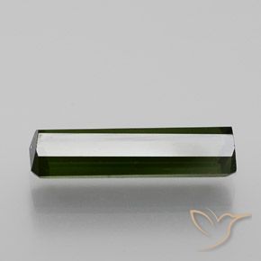 Tormalina Verde foresta naturale da 1.62 ct, Ottagonale / Taglio smeraldo, VS