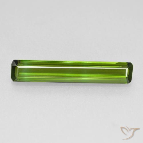 Tormalina Alghe Verdi naturale da 1.53 ct, Ottagonale / Taglio smeraldo, VVS-VS